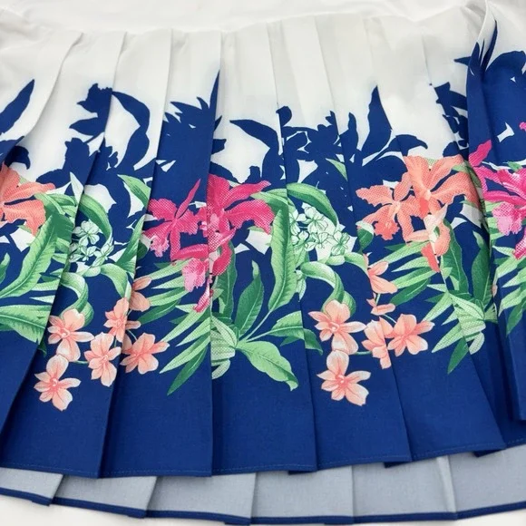 NWT Tommy Bahama‎ Everyday Active Golf Tennis Pleated Skort Floral Pickleball - Picture 3 of 9